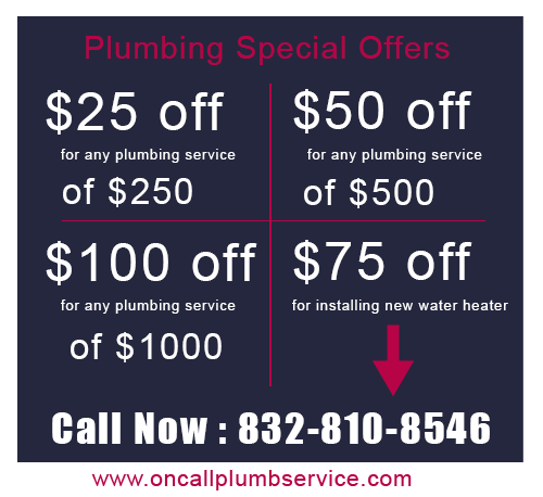 Plumbing Special Offers
